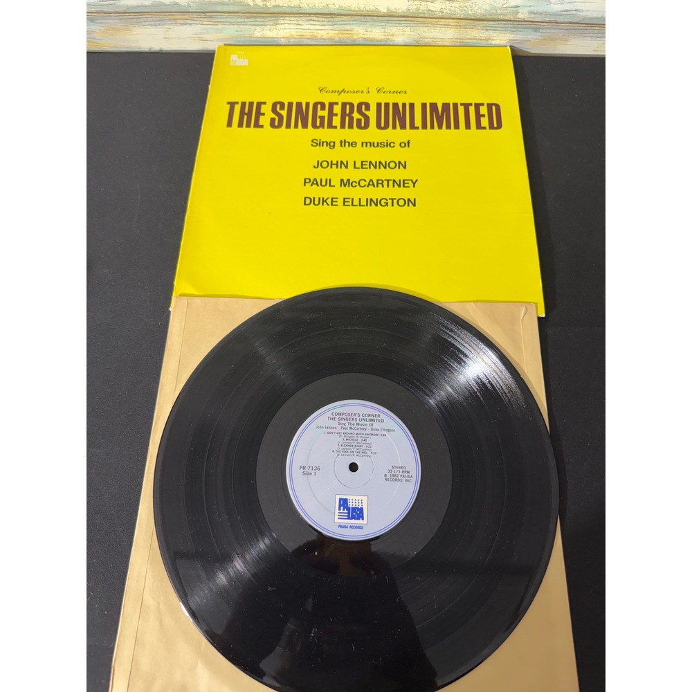 Stan Getz Singers Unlimited Vinyl Record Lot 12in Black‎ EUC Jazz Pop